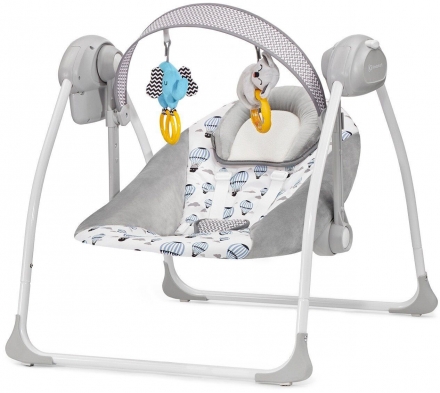 Шезлонг-качалка Kinderkraft Flo Mint